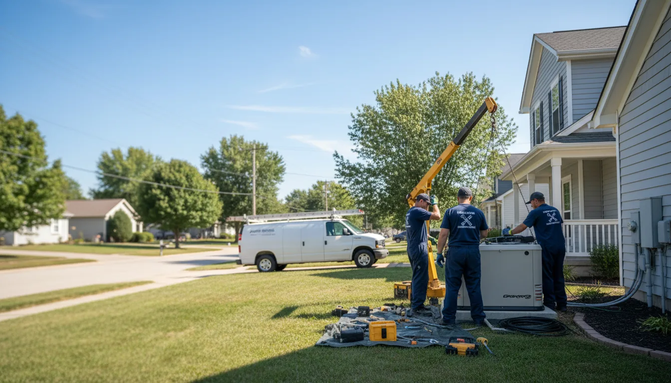 Generator Installation in West Point, TX near me